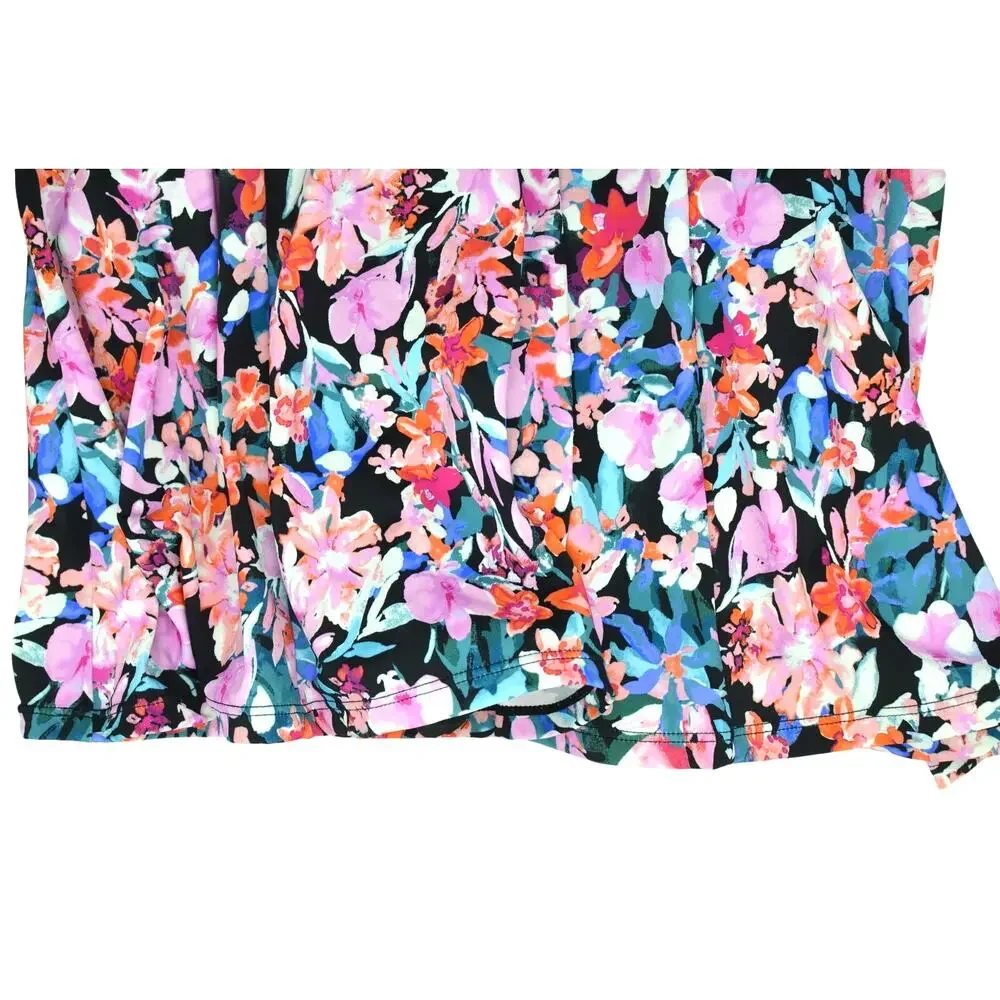 Swim Solutions Women's Blushing Empire Swimdress In Floral Multi - Picture 5 of 7